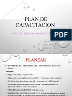 Plan de Capacitación