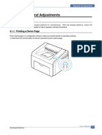 Alignment and Adjustments: 4.1 Sample Pattern