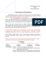 Punam Jaiswal PG-I Sem Classification of Pteridophytes