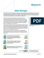 Implementation Groups: Basic Cyber Hygiene