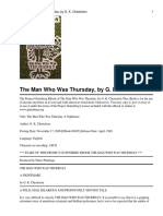 The Man Who Was Thursday