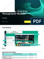 Hpe Synergy Next-Gen Management Modules: Tektalk