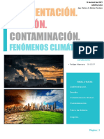 Trabajo de Erosion, Sedimentacion y Contaminacion de Fenomenos Climaticos