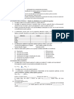 Actividades de La Asignatura de Quimica