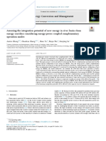 Energy Conversion and Management: Juntao Zhang, Chuntian Cheng, Shen Yu, Xinyu Wu, Huaying Su