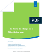 La Teoría Del Riesgo en El Código Civil Peruano