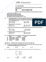 Apacitance: Section (A) : Definition of Capacitance