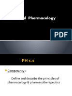 Genaral Introduction - Pharmacology 16.03.2021