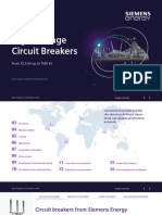 High-Voltage Circuit Breakers: From 72.5 KV Up To 1100 KV