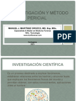 1 La Investigación y El Peritaje Médico Legal