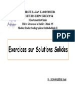 Exercices Solution Solide - MR - benmOKHTAR