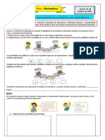 Ficha de Aprendizaje - Matemática MINEDU