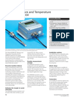 HMP228 Moisture and Temperature Transmitter For Oil: Applications