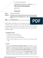 INFORME N.º 001-2021-CBCALIDAD-EIDM - Respuesta Ensayos de Diamantina