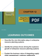 Integrating The Organization From End To End-Enterprise Resource Planning