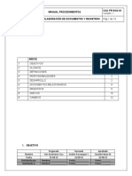 PR-SGC-01 Control y Elaboración de Documentos y Registros