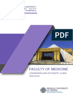 Faculty of Medicine: Undergraduate Students' Guide 2020-2019