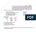 QUIZ 3. Audit of Inventories Manuscript