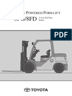 8FG/8FD: Engine Powered Forklift