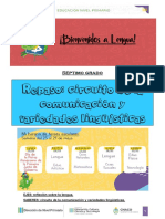 Actividades de 7° Grado - Repaso - Circuito de La Comunicación y Variedades Lingüística