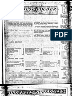 Canadian National Railways System Timetables April 30, 1950