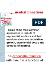 Q1W6 Exponential Functions