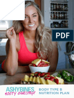 Nutrition Plan - Prehrana Ashley Bines