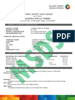 Jazeera Dhilal Primer-Msds