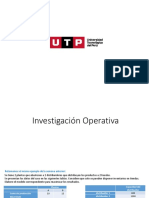 Semana 11 - Guion - Ejercicio de Modelo Transporte Con Inventario en Destinos