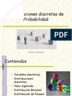 Distribución de Probabilidades Discretas