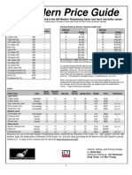 Modern Price Guide: All Equipment and Services Listed in The d20 Modern Roleplaying Game Now Have Real Dollar Values