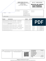 Boleta de Venta Electronica B001-0000484: RUC N°: 20602359566