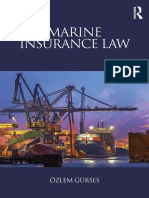 Marine Insurance Law