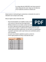 Deschidere Programator Rating - TAZZ