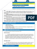 Study Guide For Module No. 1: Arrest, Raid, Search and Seizures