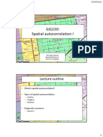 2021 - Lecture 6 - Spatial Autocorrelation I - Slides