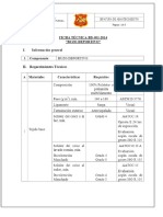 FICHA TÉCNICA BD BUZO DEPORTIVO. A Materiales Características Requisitos - PDF Descargar Libre