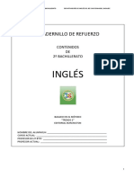 Inglés: Cuadernillo de Refuerzo