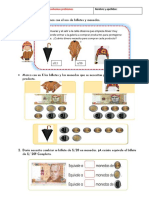 Ficha de Monedas y Billetes