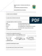 Examen Formativa Mensual de Ciencia y Tecnologia 3ero Prim