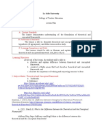 Theoretical and Conceptual Framework LP