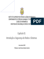 Capítulo 01 - Introdução A Segurança de Dados e Sistemas