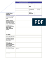 Mental Health Patient Care Plan