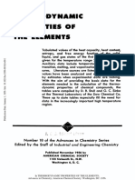 Thermodynamic Properties of The Elements (1956)