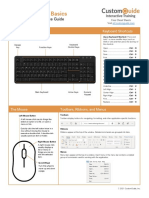 Computer Basics: Quick Referenc e Guide