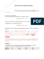 TP3 - Interpolation de Lagrange