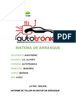 Informe Sist. Arranque