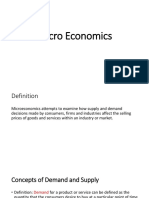 Micro Economics