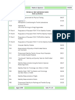 Physical Test Methods Index For Clothing