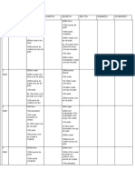 Magu Planilha de Natação